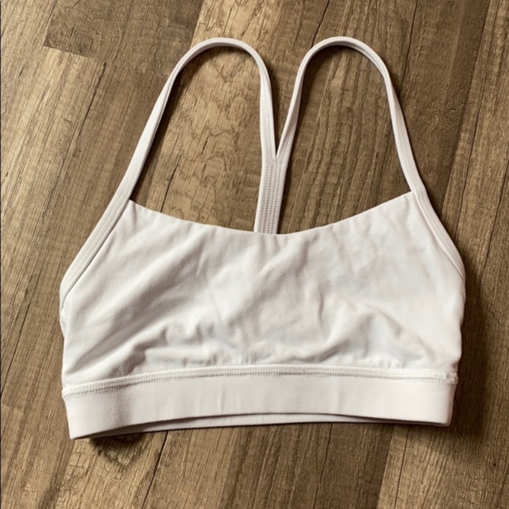 Lululemon Flow Y Bra White Size 2